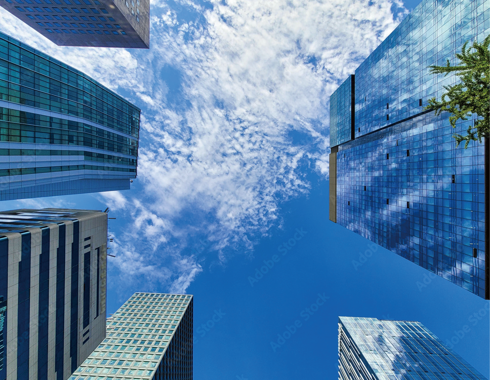 Modern Financial District